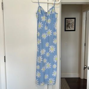 Blue flower dress